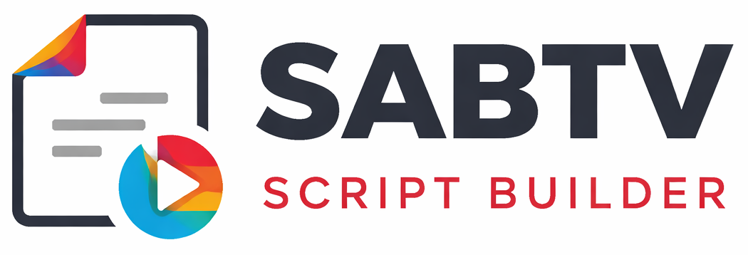 SABTV Script Builder logo
